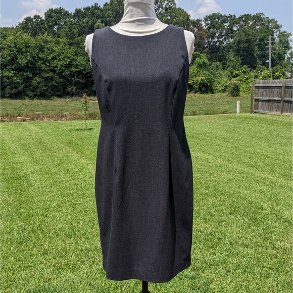 JULIAN TAYLOR 2 Piece Dress and Long Jacket Coat Size 8 - Picture 4 of 11